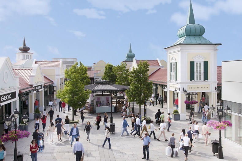 Designer Outlet Parndorf Center Viena